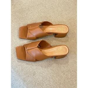Vince Camuto Women's Seedanta Block Heel Sandal Heeled Size 8